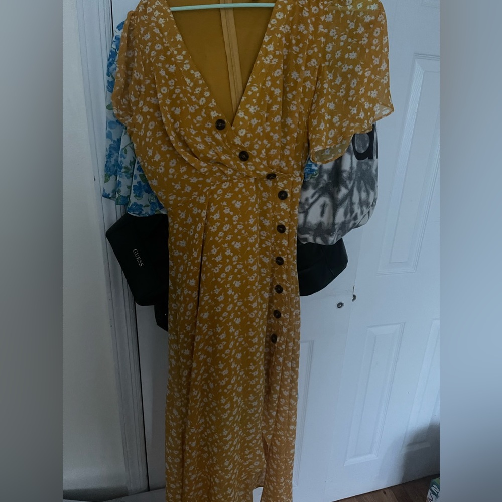 Yellow and white